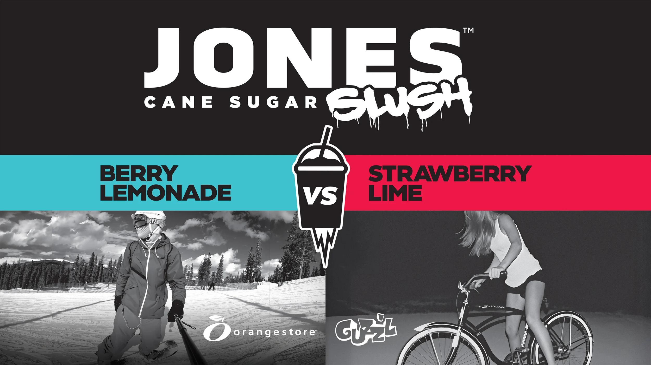 GUZZ'L Summer Campaign - Jones Soda